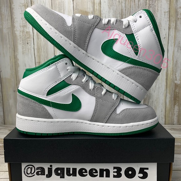 Air Jordan 1 mid Pine Green - Picture 3 of 5